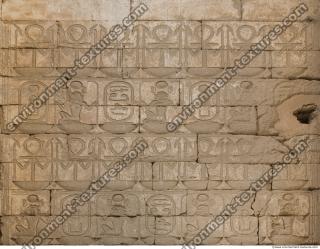 Photo Texture of Symbols Karnak 0093